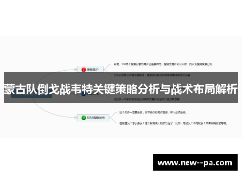 蒙古队倒戈战韦特关键策略分析与战术布局解析
